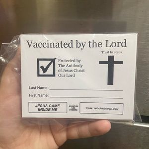 Linda Finegold/ALF Vaccine Cards